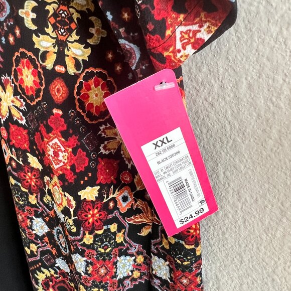 Xhilaration Multicolor Tunic - Sz XXL (NWT) - Picture 3 of 6